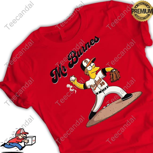 Baltimore Orioles Mr Burnes Crewneck Sweatshirt