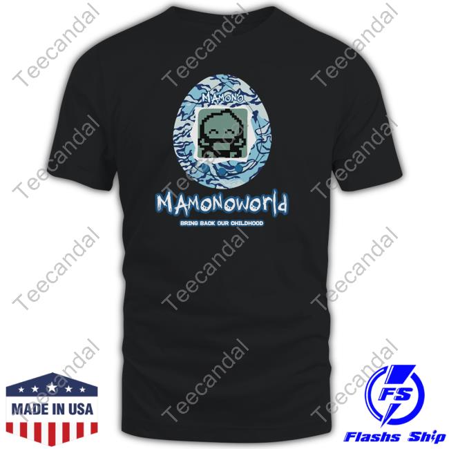 Official So Retro Mamonoworld Bring Back Our Childhood Tee Shirt