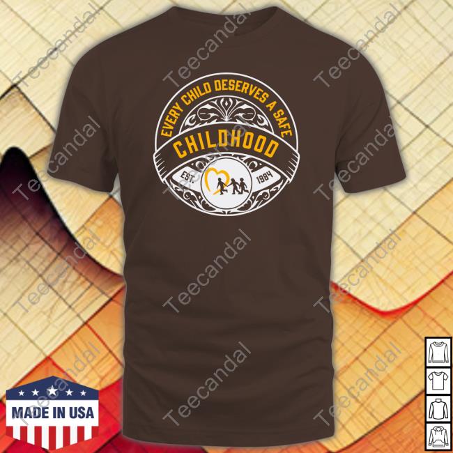 Mile Higher Merch Every Child Deserves A Safe Childhood Charity T-Shirt