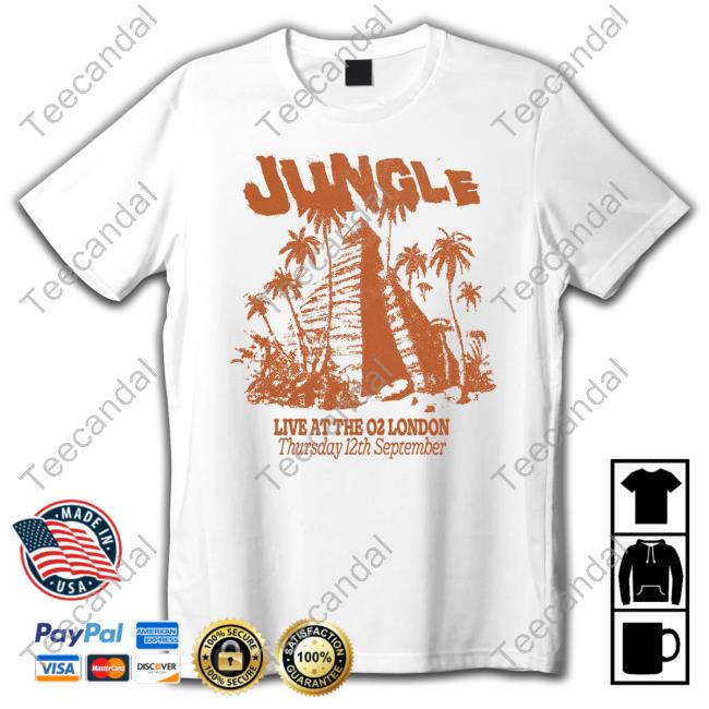 Junglejunglejungle Merch Jungle Live At The The 02 London Sweatshirt
