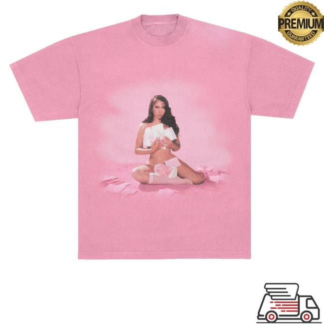 Kali Uchis Merch Shop Store Sincerely, Tour Pink Db Long Sleeve Shirt