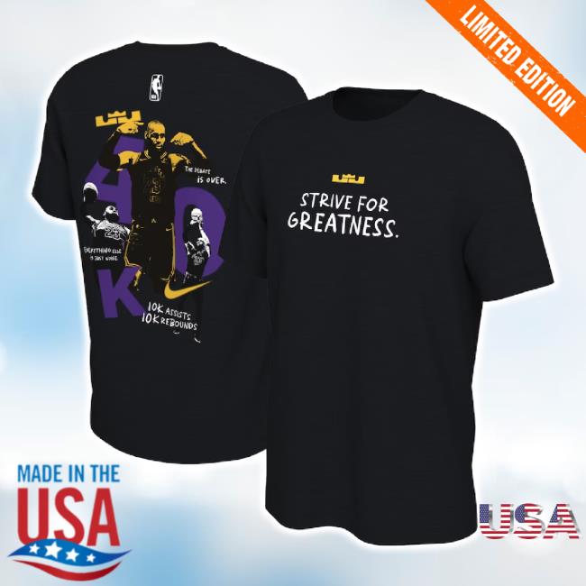 Trending Los Angeles Lakers Lebron James 40K Point Record TankTop - Mens