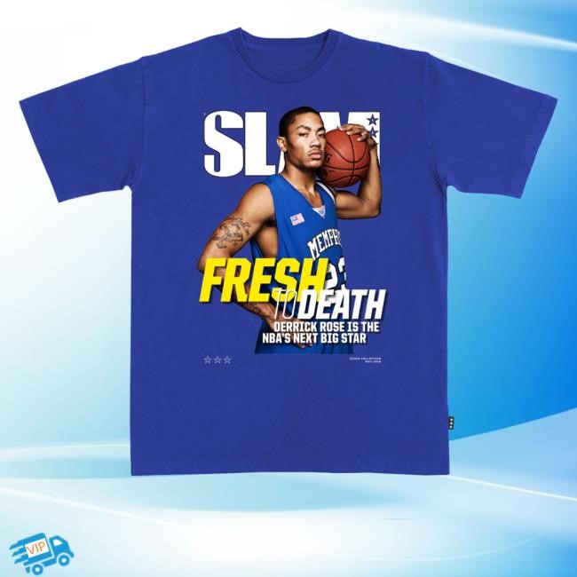 Slamgoods Merch Shop Store Official Slam Cover Derrick Rose Shirts