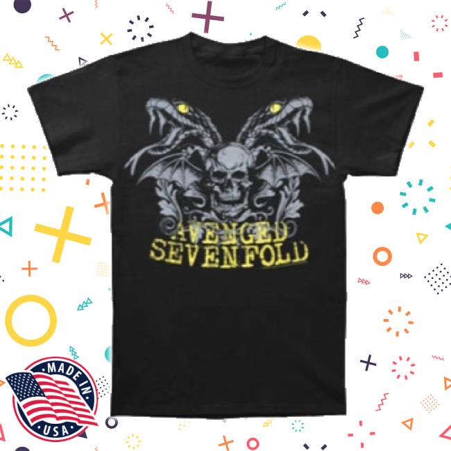 Trending Rockabilia Merch Store Avenged Sevenfold Snake Eyes Slim Fit Shirts Rockabilia Shop