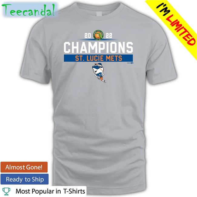 St. Lucie Mets Official Store St Lucie Mets 2022 Champions Shirt