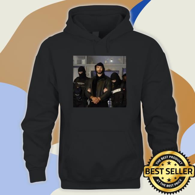 Andrew Tate Arrest Shirts