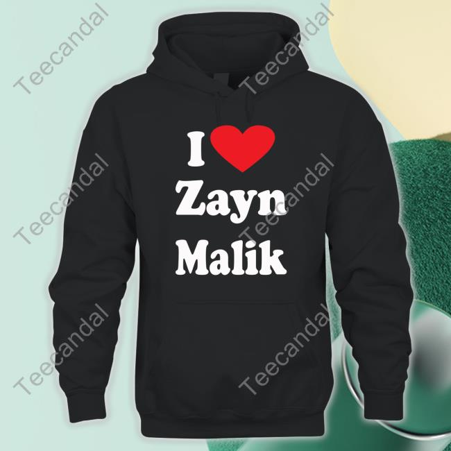 Alez Fireinside I Love Zayn Malik Long Sleeve Tee Alezyn12