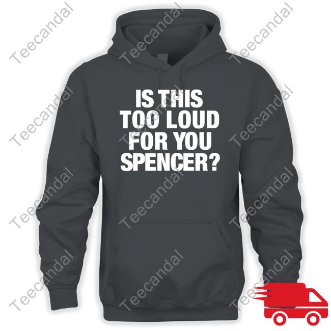 Byalexcoffey Is This Too Loud For You Spencer Tee Shirt Alex Coffey Is This Too Loud For You Spencer Sweatshirt