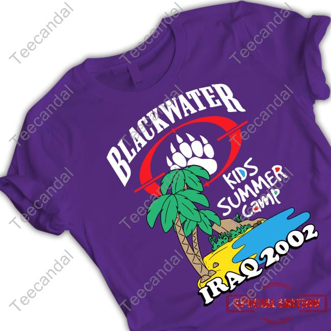 Super Secret Shirts Merch Blackwater Kids Summer Camp Iraq 2002 Shirts