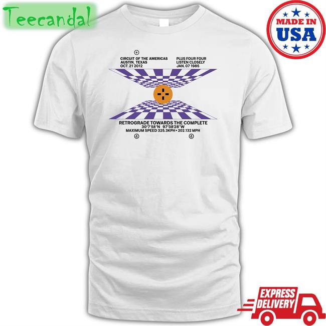 Lewis Hamilton Circuit Of The Americas Austin Retrograde Towards The Complete Tee