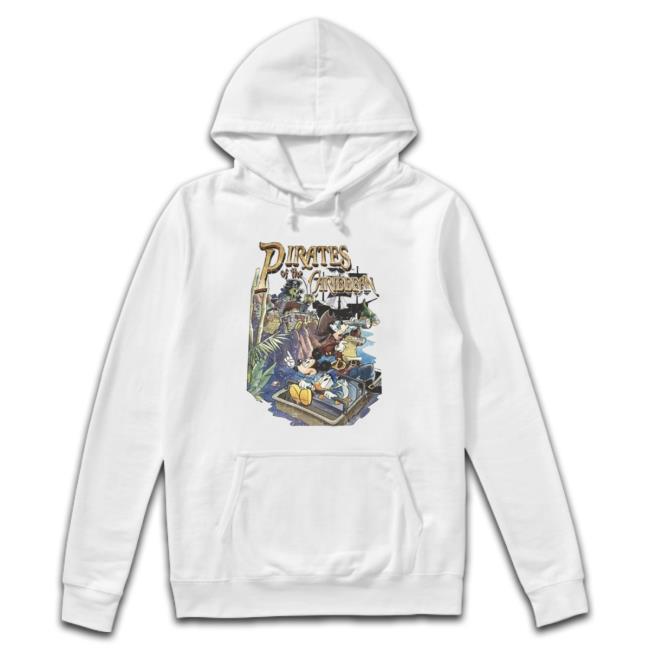 Mickey And Friends Pirates Of The Caribbean Vintage T-shirt