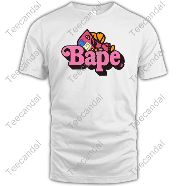 Glo Da P Shark Milo On Bape Long Sleeved T-Shirt