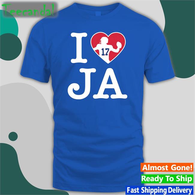 26Shirts Store I Love Ja 17 Long Sleeve Tee Shirt