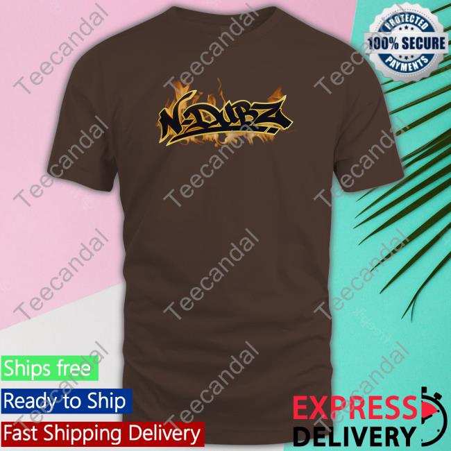 N-Dubz Merch N-Dubz Flame Logo Hoodie