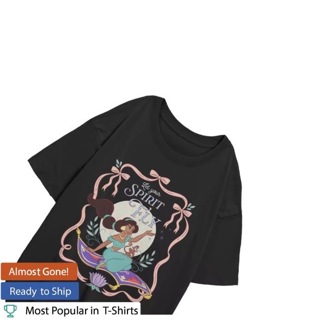 Disney Merch Shop Store Jasmine Aladdin Disney Princess New Shirt