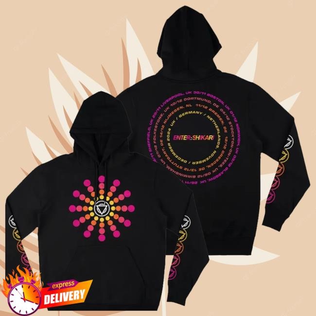 Trending Enter Shikari Merch Store Circle Dots Long Sleeve Shirt