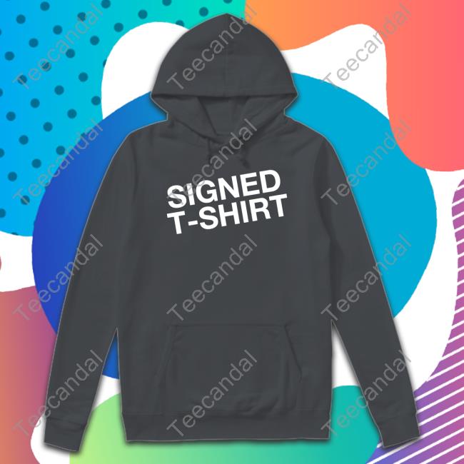 Iameden Signed T-Shirt Tee Iameden Merch Signed T-Shirt Long Sleeve