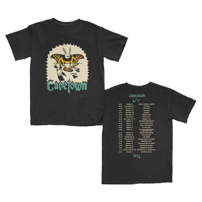 Original Moth Dinner Tour t-shirt, hoodie, tank top, sweater and long sleeve t-shirt Cave Town Merch Store Shop