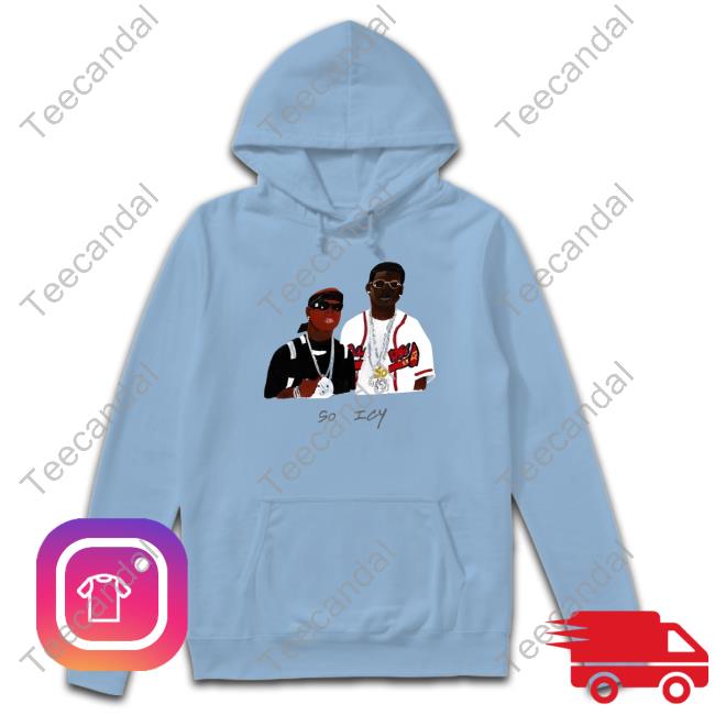 Claytonenglish Wearing Teef So Icy Hoodie