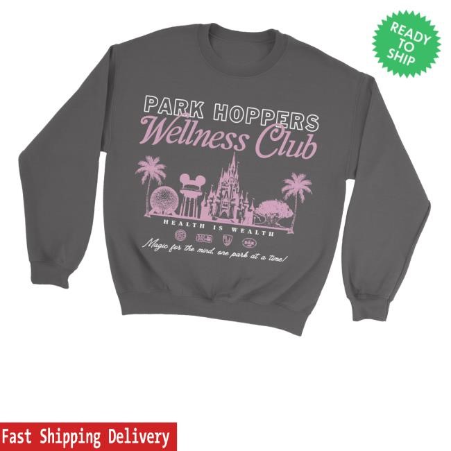 The Lost Bros Merch Store Park Hoppers Wellness Club Tee Shirt