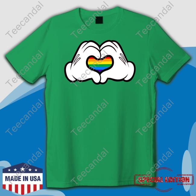 Jon Cooper Wearing Heart Hand Pride Official Shirt