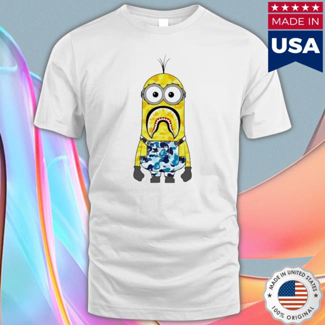 Official Bape X Minions Camo 07 Sweaters