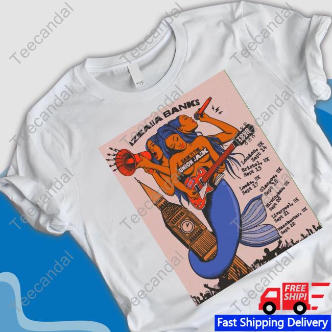 Azealianews Azealia Banks Back To The Union Jack Funny T-Shirt