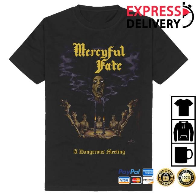 Mercyful Fate Coven Merch A Dangerous Meeting Sweatshirt