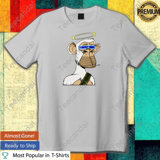 Gino Eth Bored Ape Yacht Club Long Sleeve Tee Shirt Boredapeyc