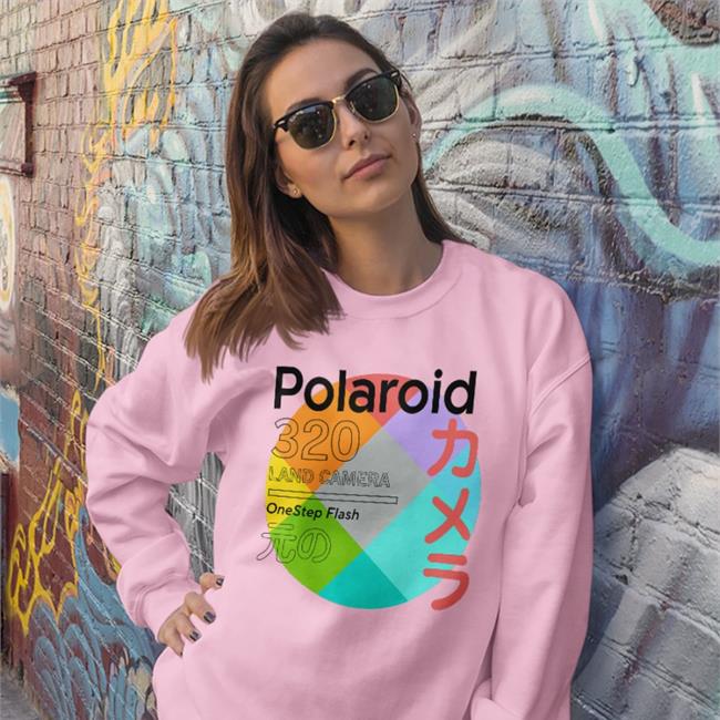 Funny Polaroid 320 Land Camera One Step Flash T Shirt