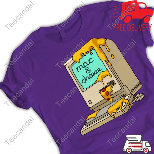 Official Mac And Cheese Computer T Shirt Dakkadakka