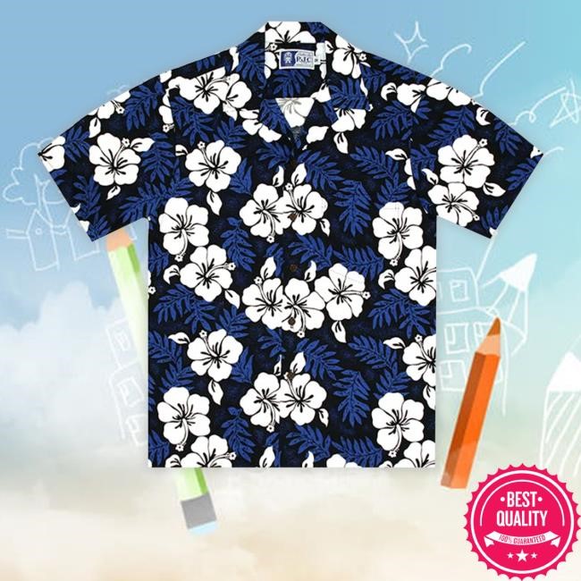 Official Hawaii Shirt Hibiscus 2-Tone