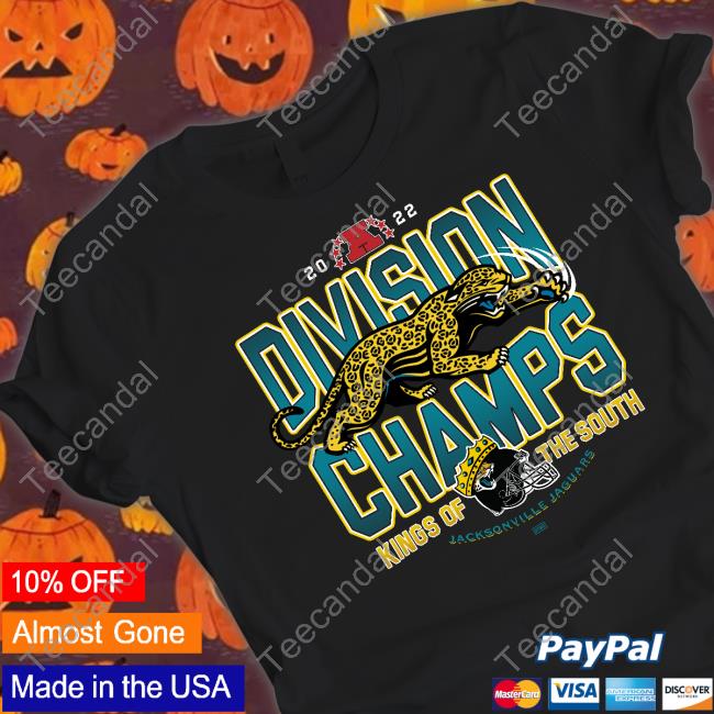 Dtwdshop 2022 Division Champs Kings Of The South Jacksonville Jaguars Shirts