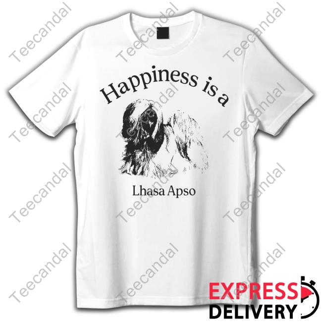 Hollowsesh Happiness Is A Lhasa Apso Sweatshirt