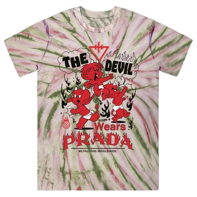Official The Devil Wears Prada Merch Hot Stuff Devil Shirts