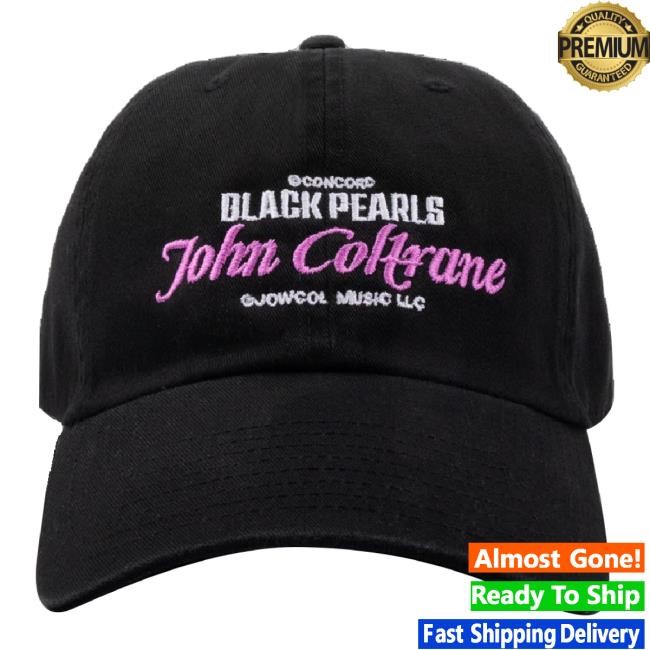 Trending Online Ceramics Merch John Coltrane Black Pearls Black Bucket Hat