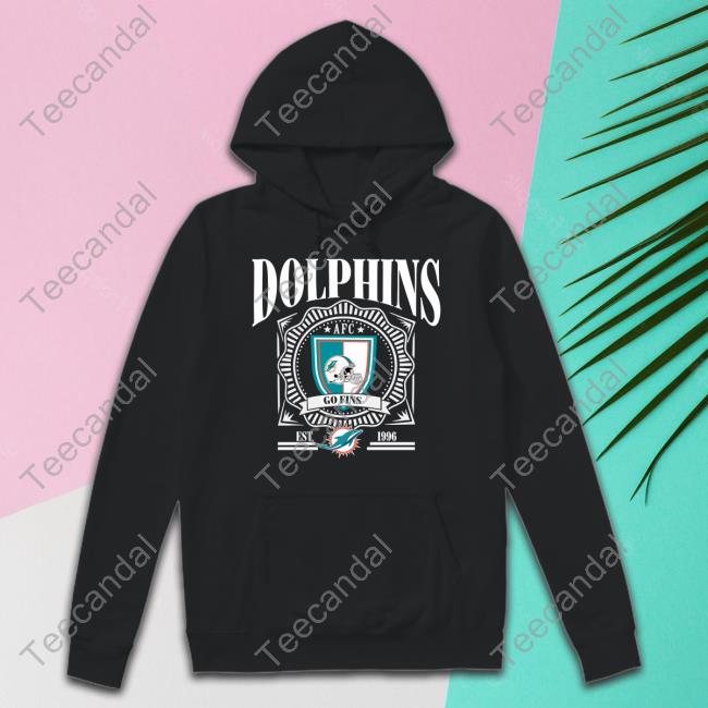 Miami Dolphins Afc Go Fins Est 1966 Hoodie