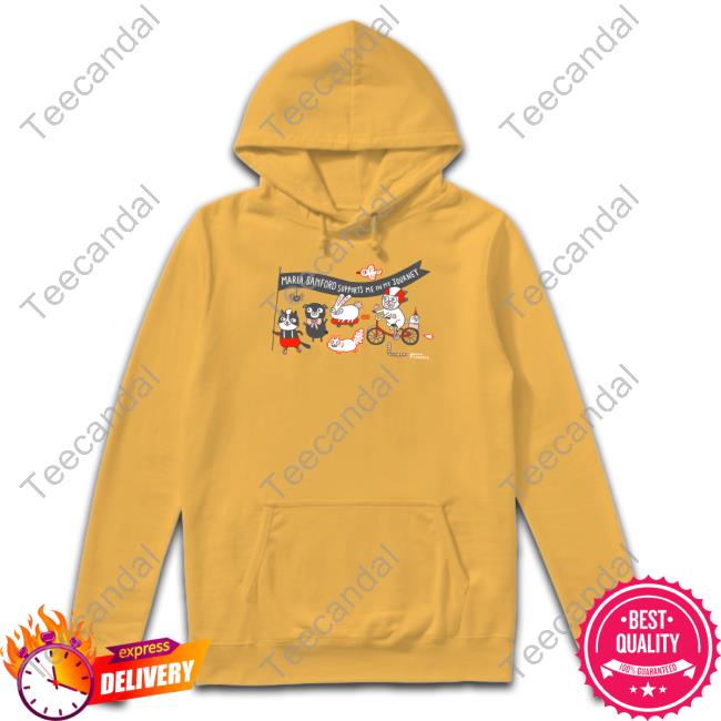 Maria Bamford Supports Me In My Journey Hoodie Maria Bamford Merch