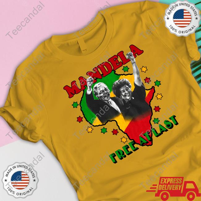 24Kgoldn 90S Nelson Mandela Free At Last Tank Top Mandela Free At Last Classic Shirt