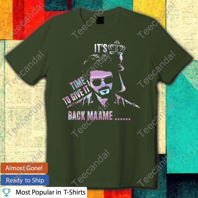 Bangalore Tamil Pasanga It's Time To Give It Back Maame New Shirt Btp Offl It's Time To Give It Back Maame Tee Shirt
