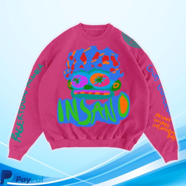 Official Republic Records Merch Store Insano Sketch Unisex Sweatshirt I Republicrecords Shop