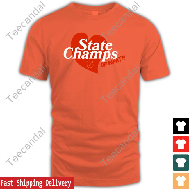 State Champs Of What Tee Shirt