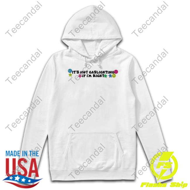 Tarotbybronx It's Not Gaslighting If I'm Right Hoodie Daddy Pluto