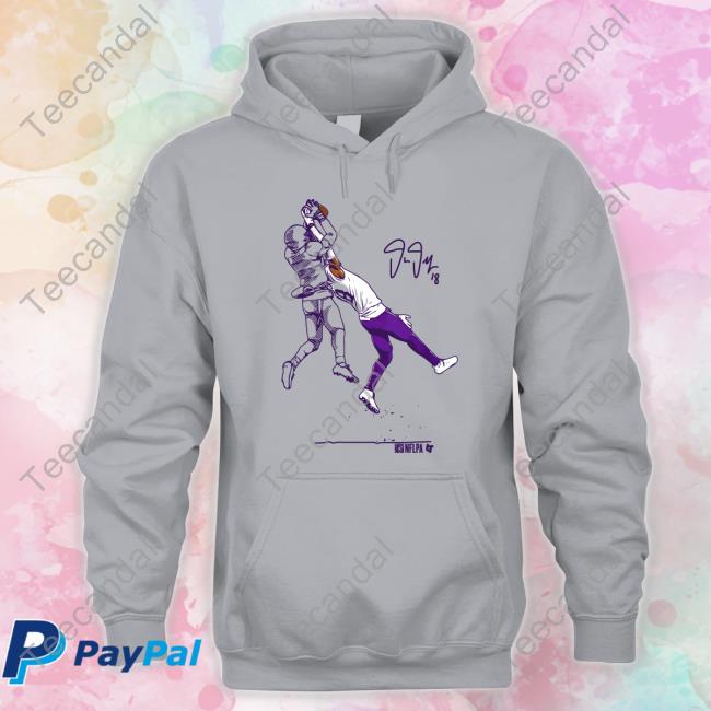 Licensed Justin Jefferson Catch Shirts