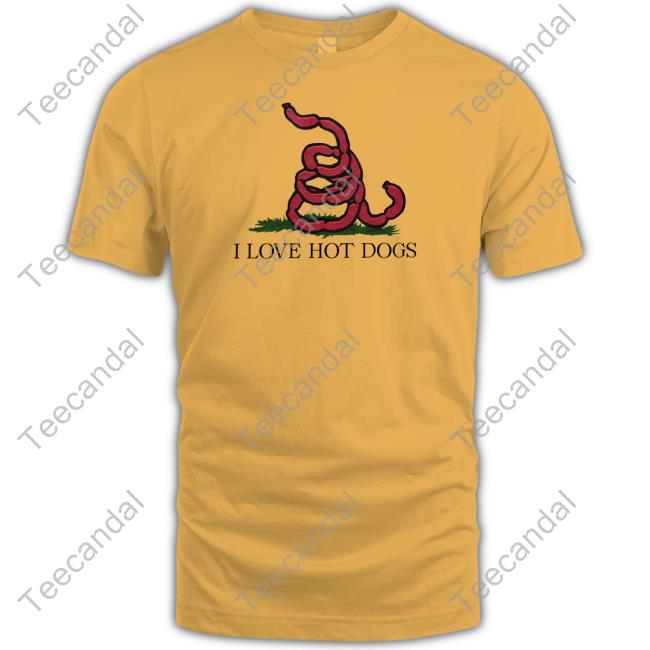 Shitheadsteve Store Hot Dog Flag Tee Shirt