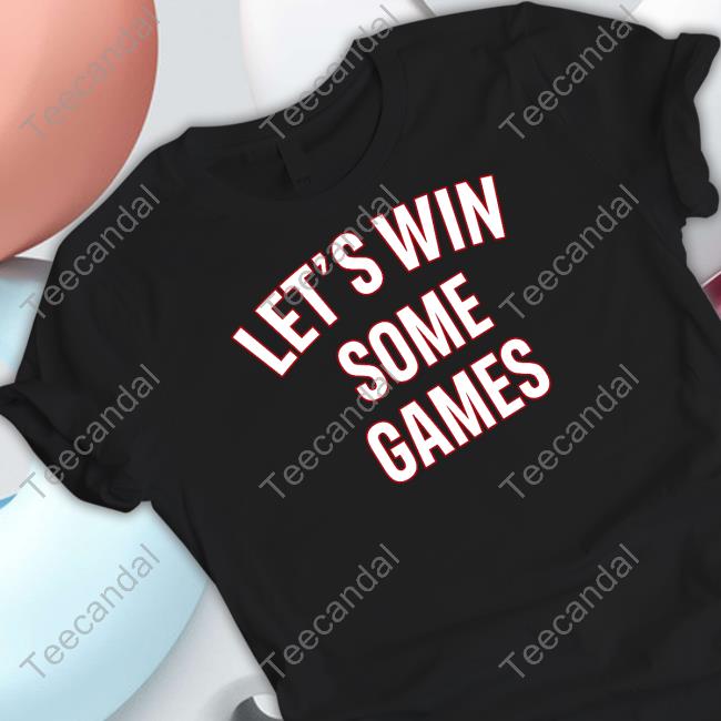 Official Let's Win Some Games Long Sleeve T Shirt Bobby Skinner
