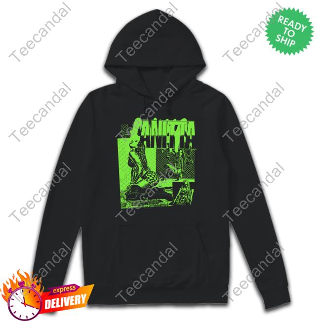 Anitta’S Funk Generation Merch Anitta Green Collage Shirts