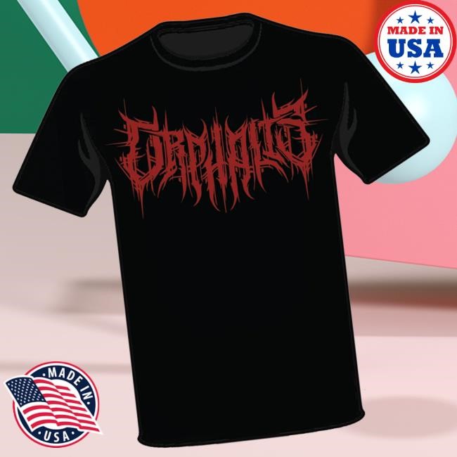 Official Indiemerchstore Merch Orphalis Red Logo Shirt