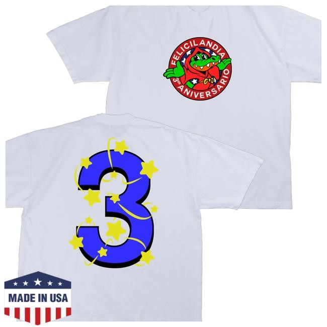 Felicilandia 3 Year Anniversary Hooded Sweatshirt
