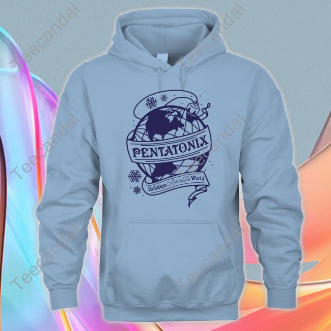 Holidays Around The World Lavender T Shirts Pentatonix Merch